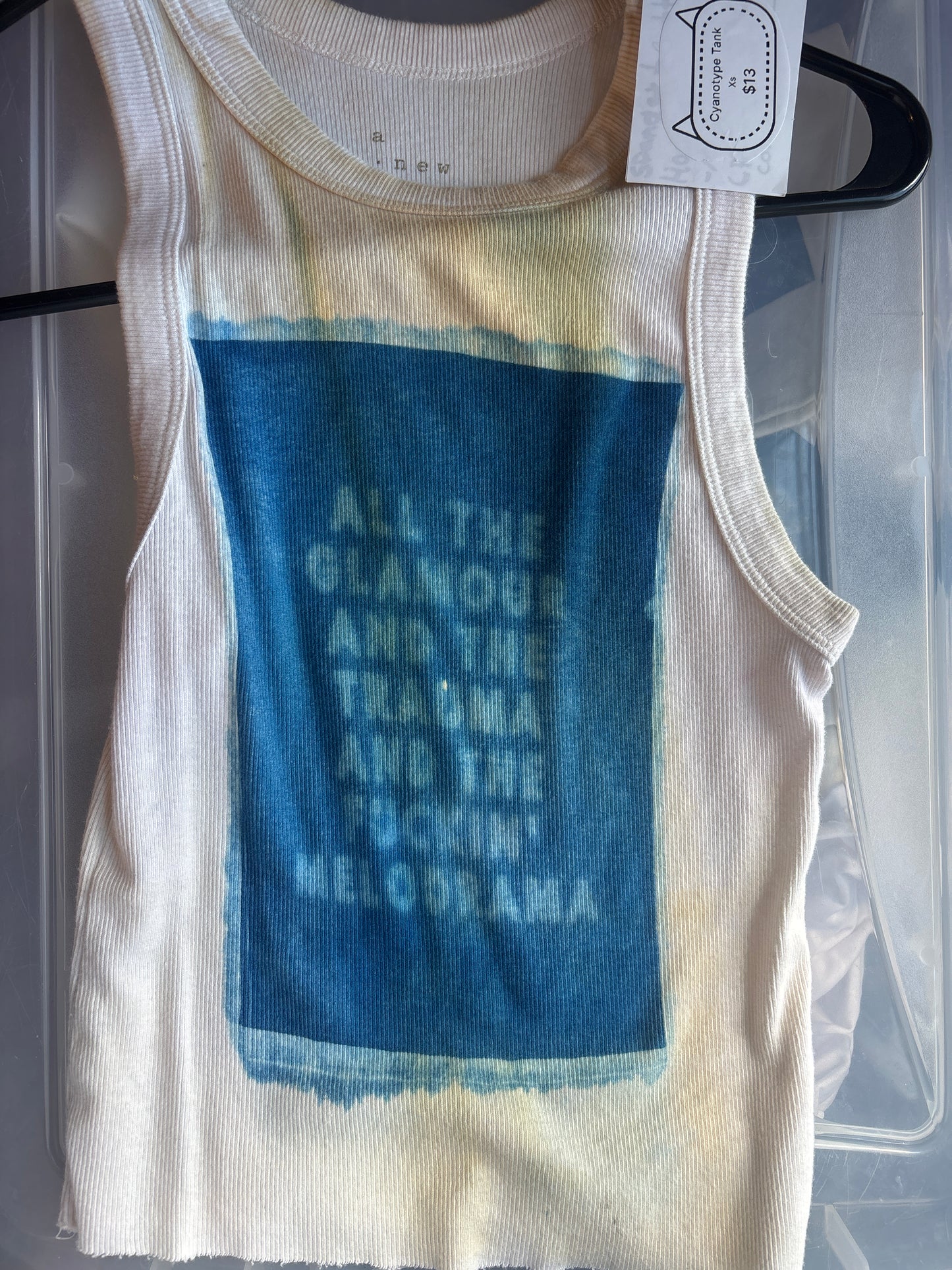 Cyanotype Tank