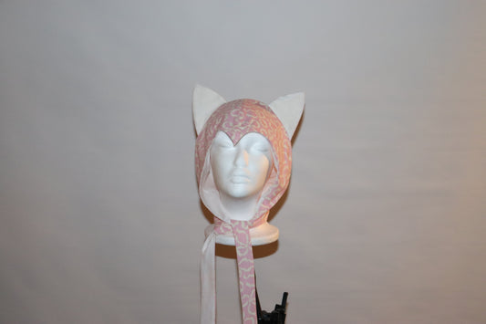 Pink Bow Cat Hat
